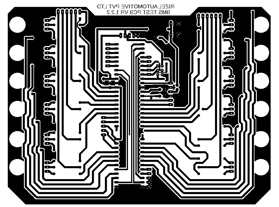 BMS test PCB copper layout, revision 1.2.2